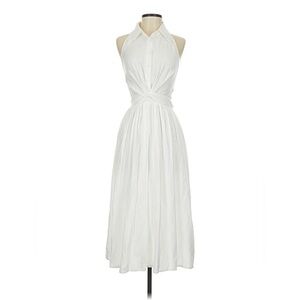 RIHOAS White Strapless Dress